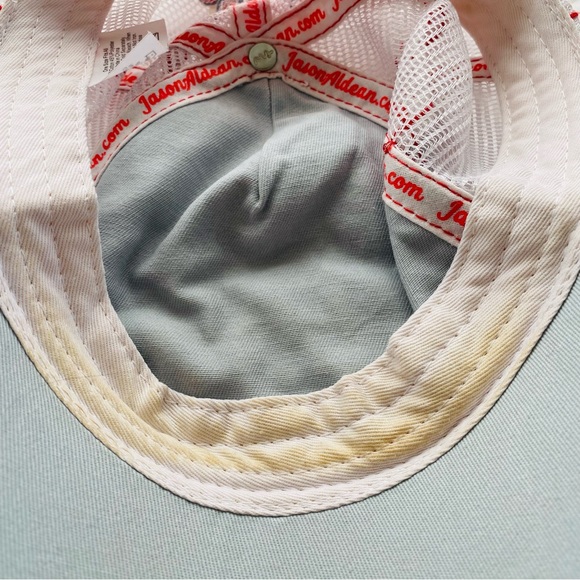 Jason Aldean She’s Country Embroidered Distressed Adjustable‎ Trucker Hat - Picture 6 of 8